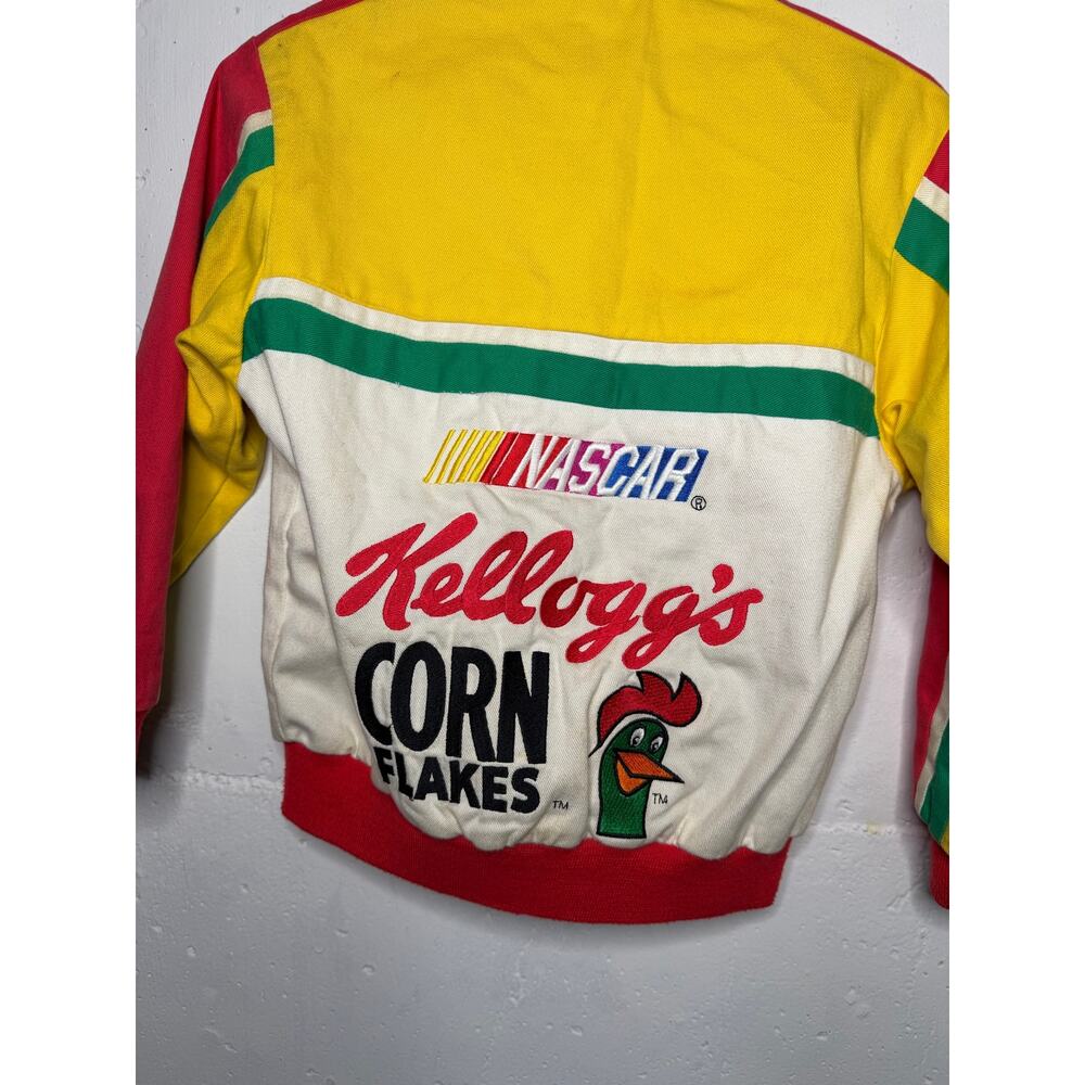Vintage Womens Kelloggs Corn Flakes Chase Nascar Jacket Size Small - Picture 8 of 10